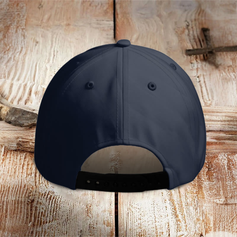 Dashingsoul Simple Fingerprint Shape Art Print Casual Cap
