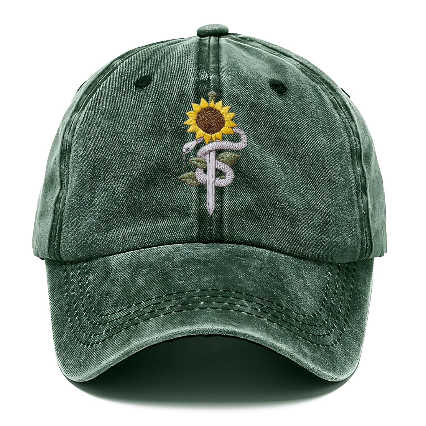 Serpent Sunflower Classic Cap