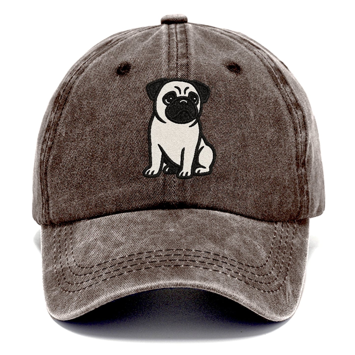 Black Pug Charming Companion Classic Cap