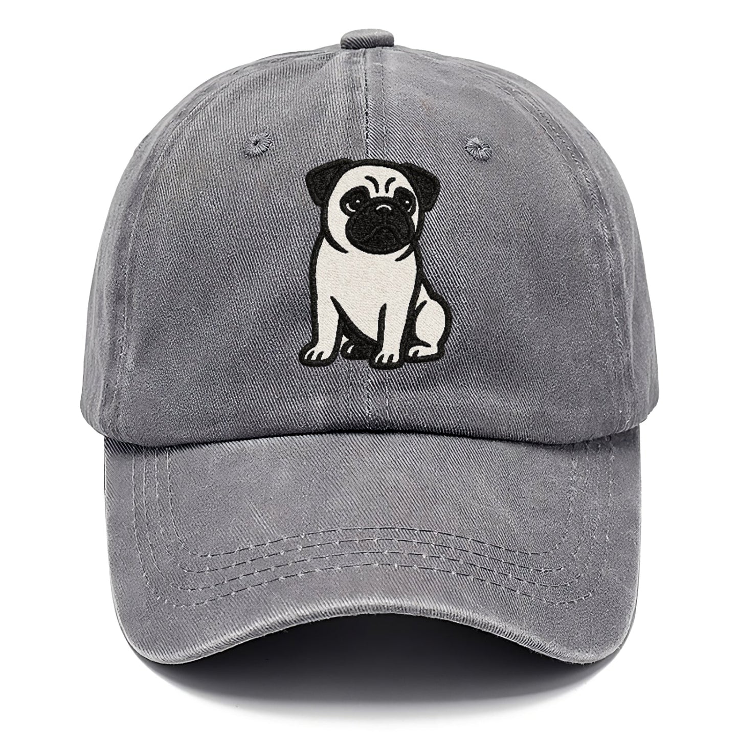 Black Pug Charming Companion Classic Cap