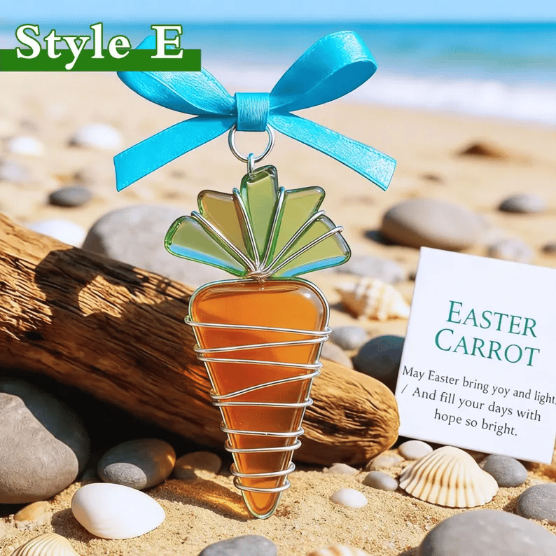 🐣2026🌊Easter Wire Wrapped Sea Glass Ornaments ✨Shaped by Nature & Crafted by Hand💝
