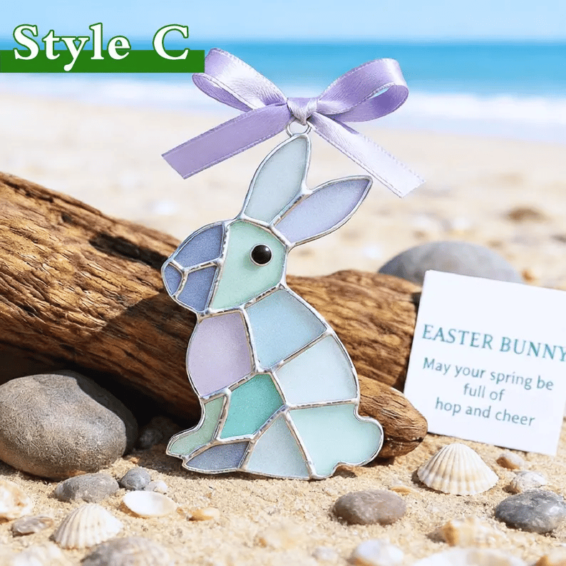 🐣2026🌊Easter Wire Wrapped Sea Glass Ornaments ✨Shaped by Nature & Crafted by Hand💝