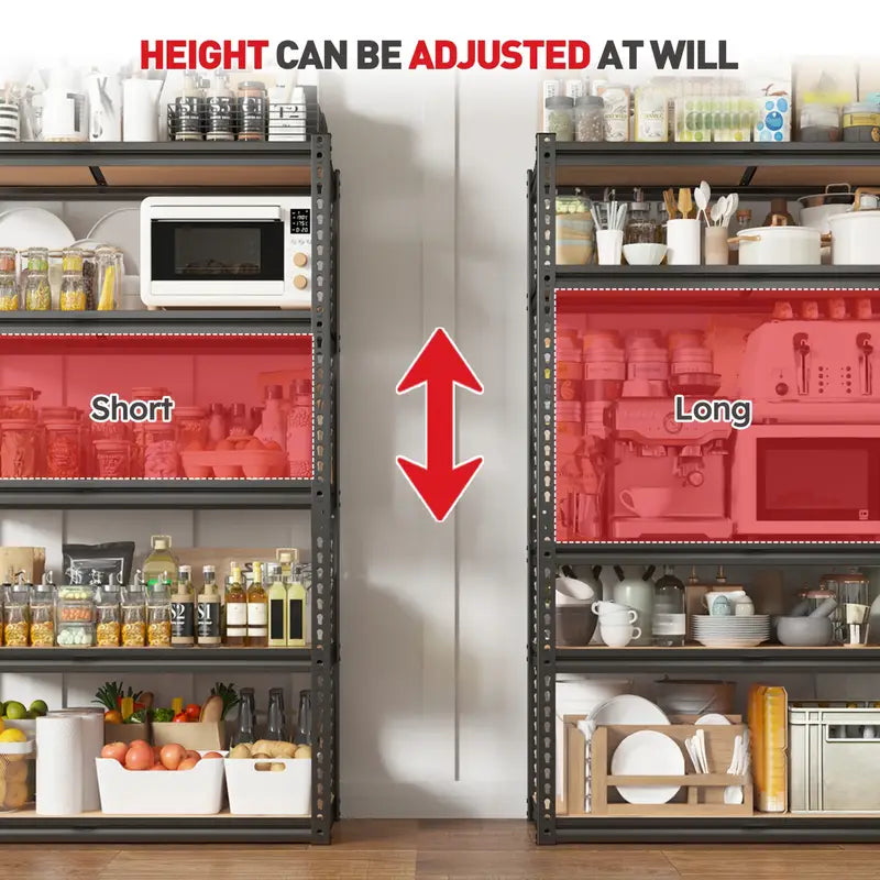 "Wall-Mounted Floating Shelves: Wooden, Invisible Brackets, Ideal for Books & Decor"