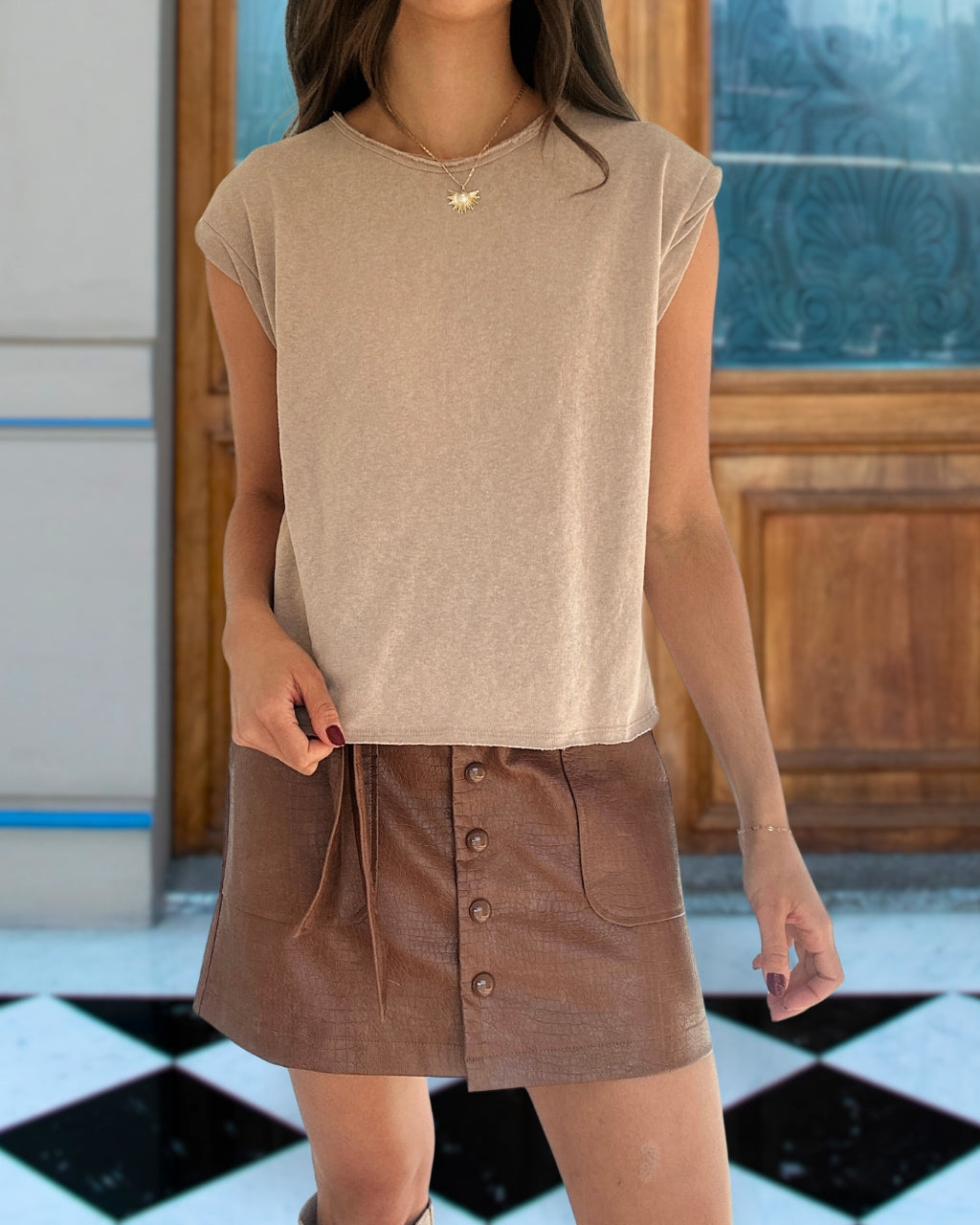 Folding Cuffs Tee