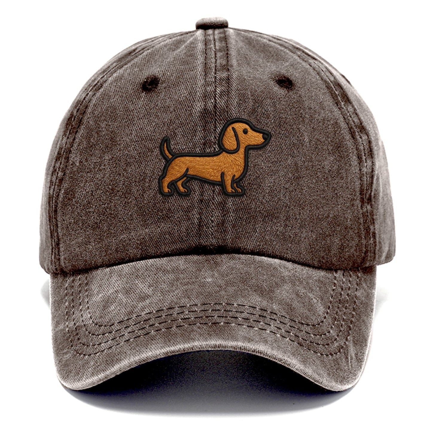 Dachshund - Modern elongated silhouette - Classic Cap