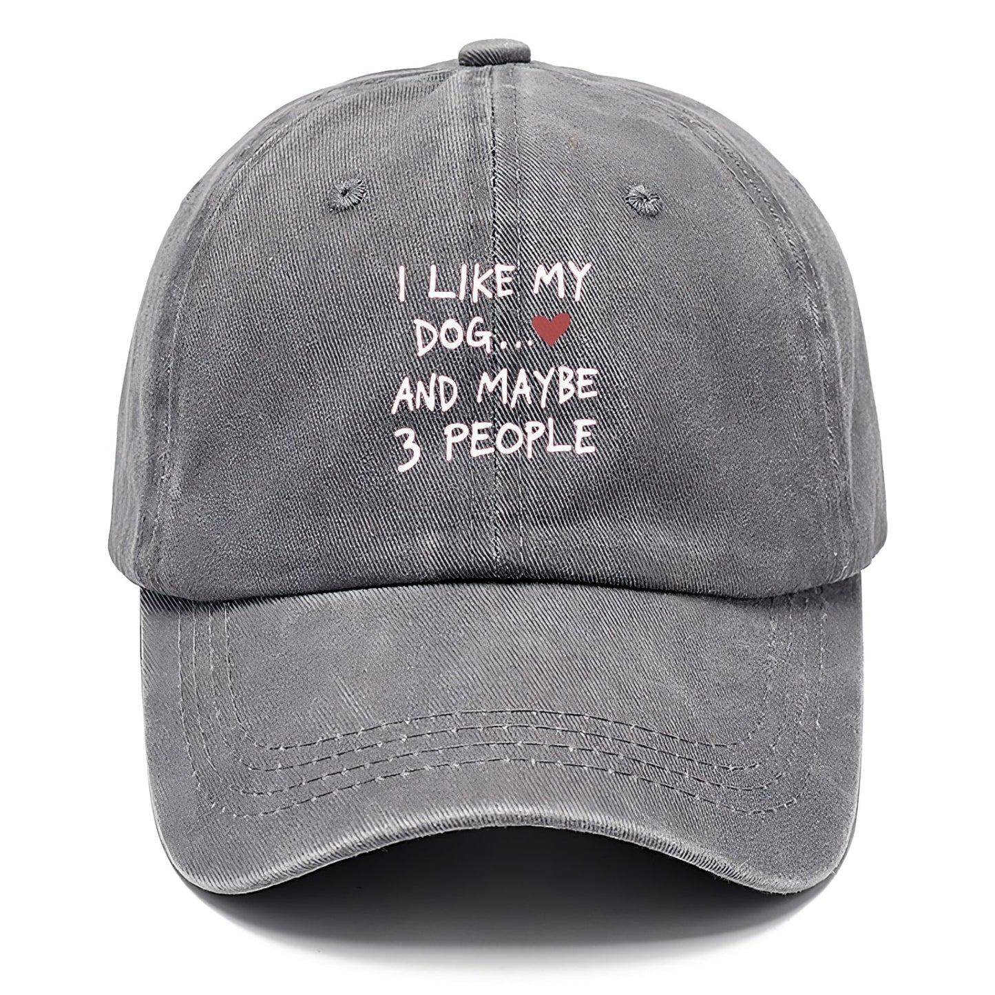 I Like My Dog And Maybe 3 People Classic Cap