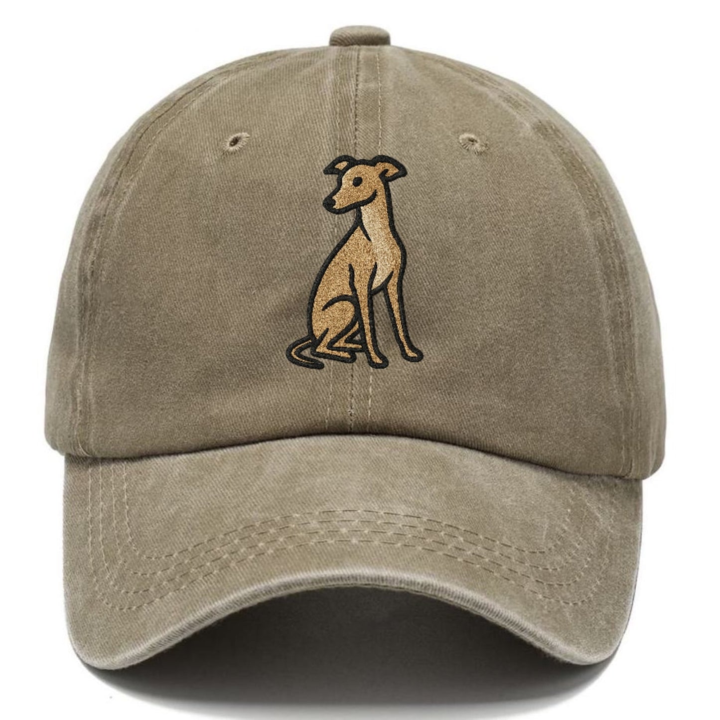 Whippet Fawn Colored Design Classic Cap